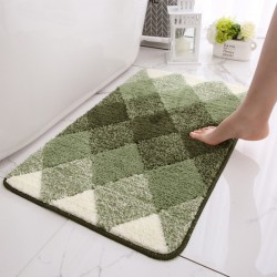 New entry door mats, light-luxury, dust-removing, polypropylene loop-pile woven carpet, bedroom bedside rug.