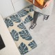 Wabi-sabi style entrance door mats, living room entrance door mats, Nordic abstract foot-rubbing mats Mats