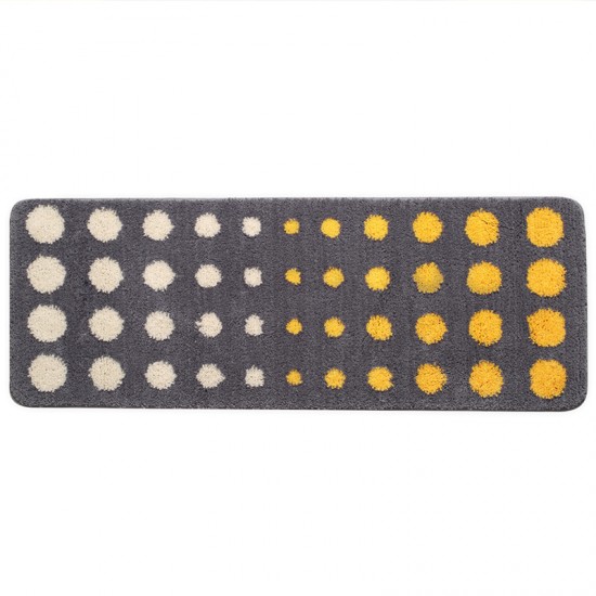 Luxury, light-weight entryway mats with a faux wool coffee table mat and bedside rug.