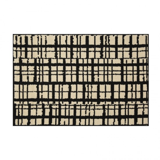 Ins-style floral absorbent bathroom floor mat. Plush bathroom doormats, non-slip bathroom entrance mats and carpets for home use.