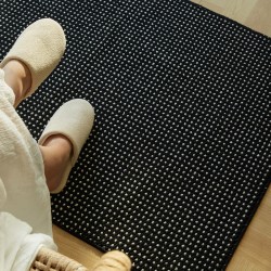 Red festive New Year doormats, front door mats, indoor entryway mats, housewarming carpets