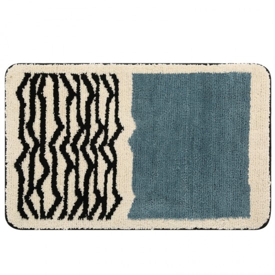 Cross-border new minimalist luxury bathroom absorbent floor mat, home bathroom doorway, non-slip entrance mat