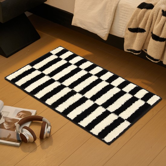 Used style absorbent bathroom mats, thickened bathroom non-slip mats, machine-washable bedroom doormats