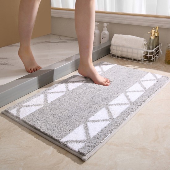 Cute Heart Bear bedroom bedside rugs with a special shape, suitable for children's reading areas.