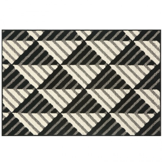 Cross-border flocked three-piece bathroom floor mat set, absorbent and non-slip bedroom bedside rugs