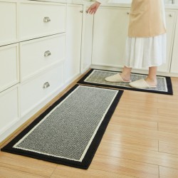 Bathroom floor mats, quick-drying flocked bathroom mats, non-slip bathroom mats, bedroom bedside rugs