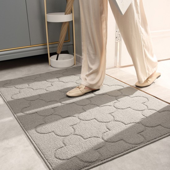 New cross-border minimalist entrance mats, household entrance hallway dust-removing, non-slip mats, luxury home entrance carpets.