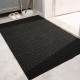 Solid-color entrance doormats, household entrance hallway absorbent, dirt-resistant, non-slip mats.
