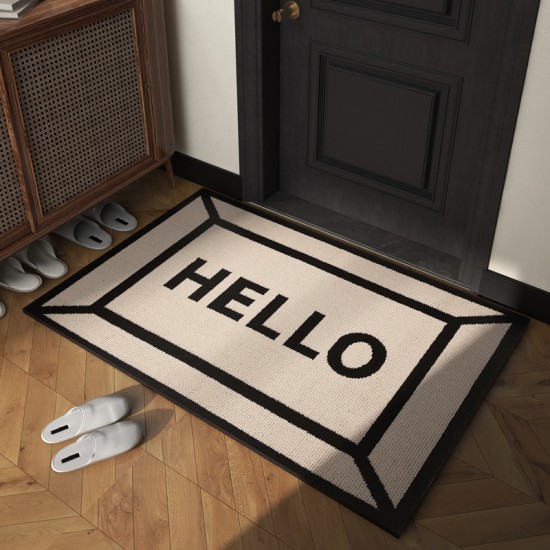 New cross-border, minimalist Nordic-style thickened absorbent bathroom doormats, home non-slip entrance doormats. Bedroom floor mats