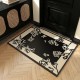 Cross-border, thickened, minimalist entryway and foyer floor mats, absorbent bathroom mats, and non-slip bathroom carpet mats.