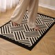 New Chinese-style high-end entrance doormat, living room porch bedside rug, stain-resistant home doormat.