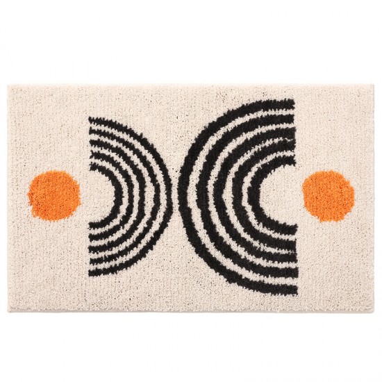 New minimalist bathroom entrance mat, absorbent mat, non-slip bathroom mat, entrance doormat.
