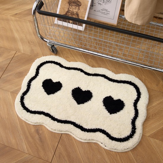 New style entrance door mats, absorbent non-slip bathroom and toilet floor mats, carpet dropshipping.