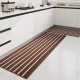 Cross-border polypropylene loop fleece kitchen mats, home absorbent, non-slip Oil-resistant, wipeable, and stain-resistant doormats