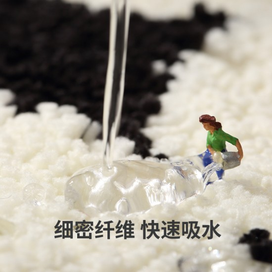 Ins-style bedroom carpets, bedside rugs, long bedside mats, plush master bedroom bay window mats, sofa and coffee table mats