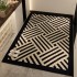 New Chinese-style high-end entrance doormat, living room porch bedside rug, stain-resistant home doormat.
