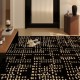 Fragrance-style entrance door mat, luxury entryway floor mat, imitation wool coffee table mat, bedside rug.