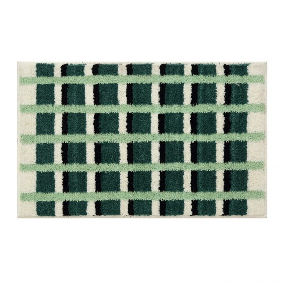 Pastoral, ins-style floor mat. Forest-style absorbent bathroom floor mats, non-slip bathroom rugs, bathroom mats