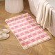 Pastoral, ins-style floor mat. Forest-style absorbent bathroom floor mats, non-slip bathroom rugs, bathroom mats