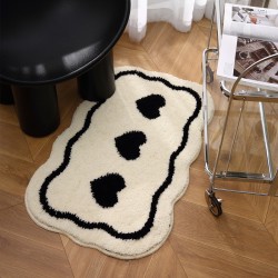 New style entrance door mats, absorbent non-slip bathroom and toilet floor mats, carpet dropshipping.