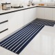 Cross-border polypropylene loop fleece kitchen mats, home absorbent, non-slip Oil-resistant, wipeable, and stain-resistant doormats