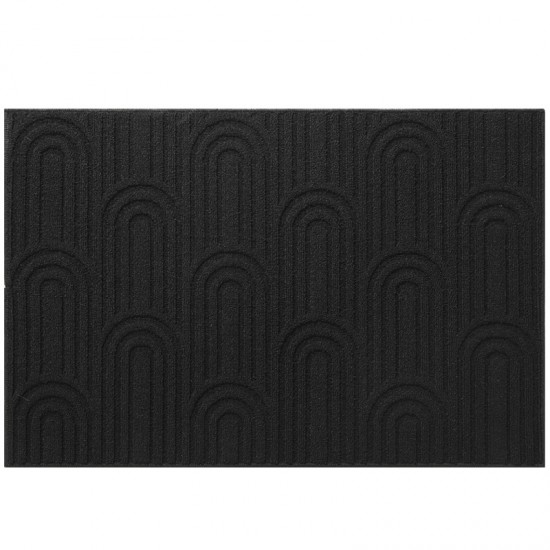 Solid-color entrance doormats, household entrance hallway absorbent, dirt-resistant, non-slip mats.