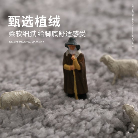 Cross-border minimalist thickened bathroom floor mats, bathroom entrance absorbent floor mats, non-slip bathroom doormats