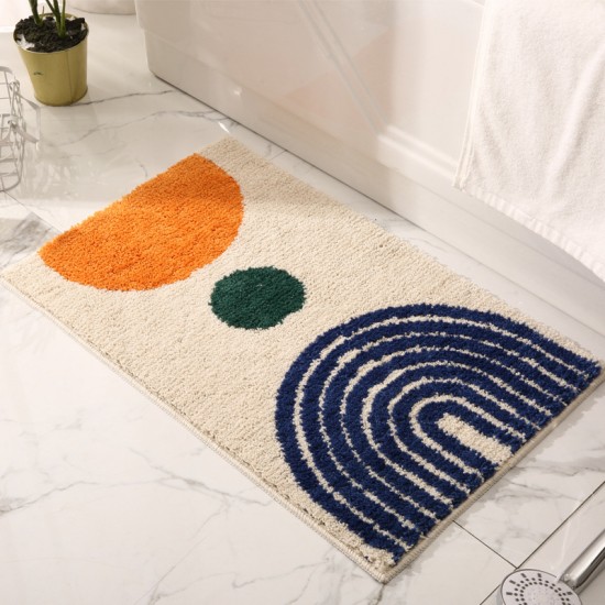 New modern minimalist entrance mats, wear-resistant and scratch-resistant. Home bedroom and bathroom doorway absorbent, non-slip mats