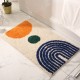 New modern minimalist entrance mats, wear-resistant and scratch-resistant. Home bedroom and bathroom doorway absorbent, non-slip mats