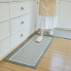 Bathroom floor mats, quick-drying flocked bathroom mats, non-slip bathroom mats, bedroom bedside rugs