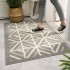Cross-border minimalist entrance door mats, home entryway, hallway, and entrance mats, non-slip, dust-removing, and mud-scraping carpets