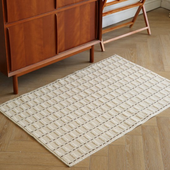 New entryway door mats, non-slip shoe changing area rugs, home entryway floor mats, bedroom bedside rugs, living room coffee table mats