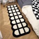 Ins-style bedroom carpets, bedside rugs, long bedside mats, plush master bedroom bay window mats, sofa and coffee table mats