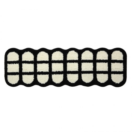 Ins-style bedroom carpets, bedside rugs, long bedside mats, plush master bedroom bay window mats, sofa and coffee table mats