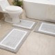 Cross-border thickened absorbent bathroom floor mat, home entrance, non-slip, bedroom, and antibacterial floor mat.