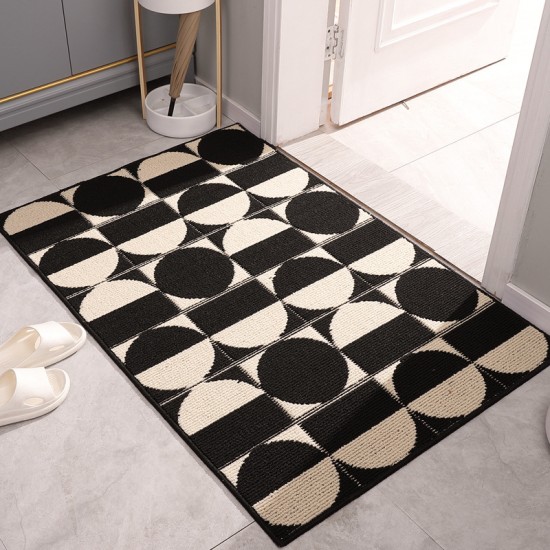 Maillard Zhongguge bathroom floor mats, highly absorbent, long, non-slip bathroom floor mats, bedroom bedside blankets, flocked