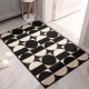 Maillard Zhongguge bathroom floor mats, highly absorbent, long, non-slip bathroom floor mats, bedroom bedside blankets, flocked
