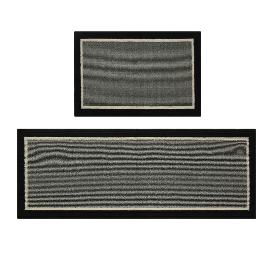 Bathroom floor mats, quick-drying flocked bathroom mats, non-slip bathroom mats, bedroom bedside rugs
