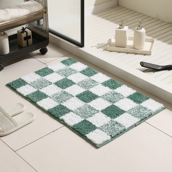 Water- and oil-absorbing kitchen mats, home bathroom non-slip entrance mats, bedroom bedside rugs, and diatom mud.