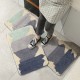 Rustic, insole-style bathroom and toilet carpets. Fresh, forest-style absorbent bathroom floor mats with a non-slip feel.