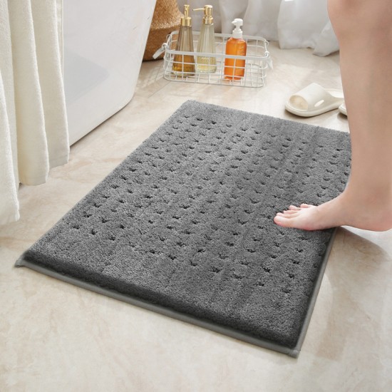 Cute Instagram-style puppy-shaped plush bedroom rugs, living room sofa rugs, bathroom absorbent bedside rugs