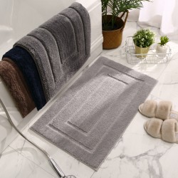 Cross-border thickened absorbent bathroom mat, bathroom doormat, non-slip toilet doormat, entrance doormat, home rug.