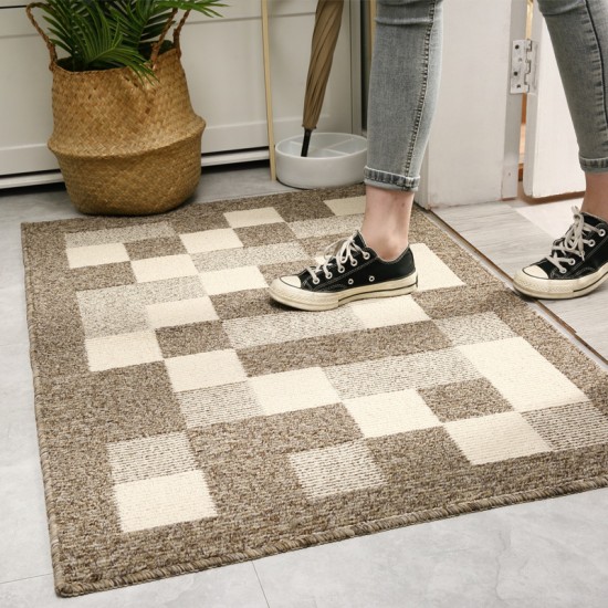 Cross-border home dust removal entrance mats, home entrance and porch doorway non-slip mats, non-slip and wear-resistant